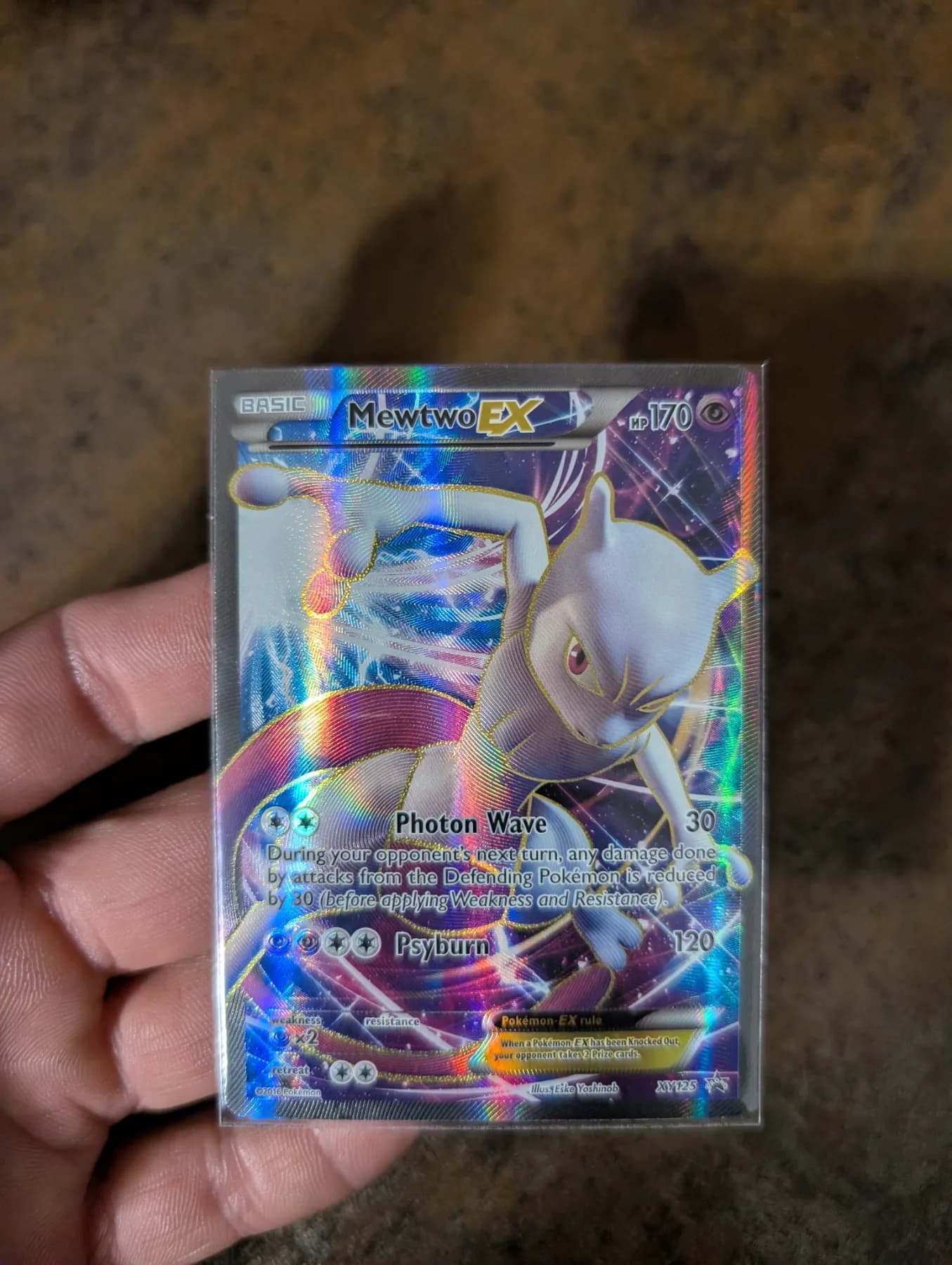 Mewtwo ex photo 1